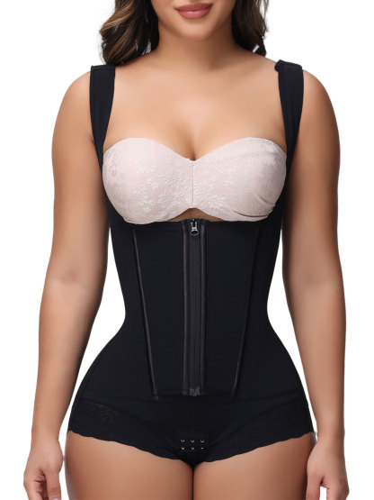 Tummy Control Fajas Colombianas Moldeadoras Post Surgery Thong Body Shaper