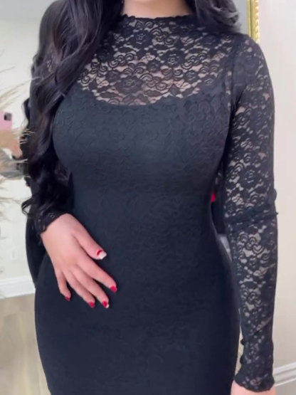 Summer Mini Lace Dress