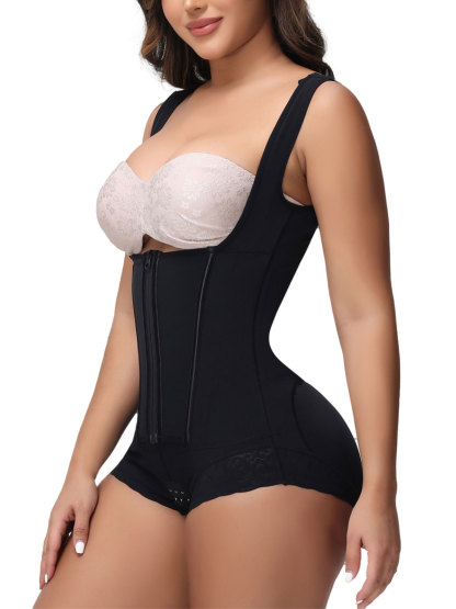 Tummy Control Fajas Colombianas Moldeadoras Post Surgery Thong Body Shaper