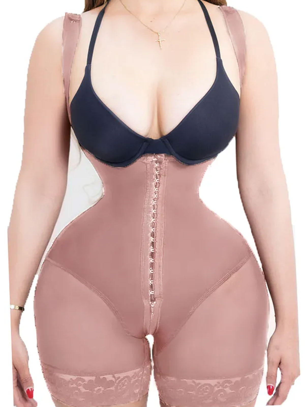 ChicCurve Womens BBL Faja Tummy Control Body Shaper High Compression Shapewear