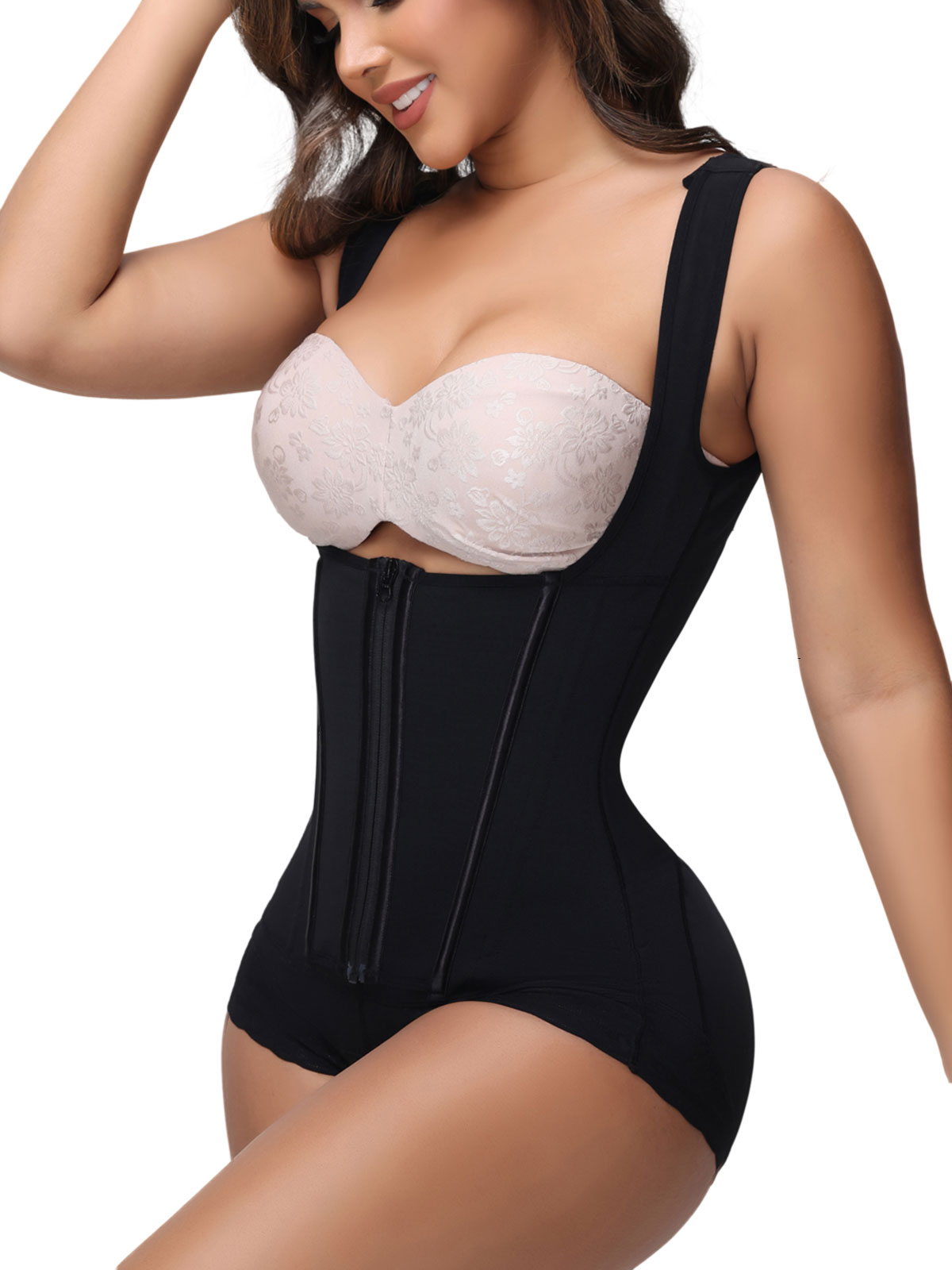 Tummy Control Fajas Colombianas Moldeadoras Post Surgery Thong Body Shaper