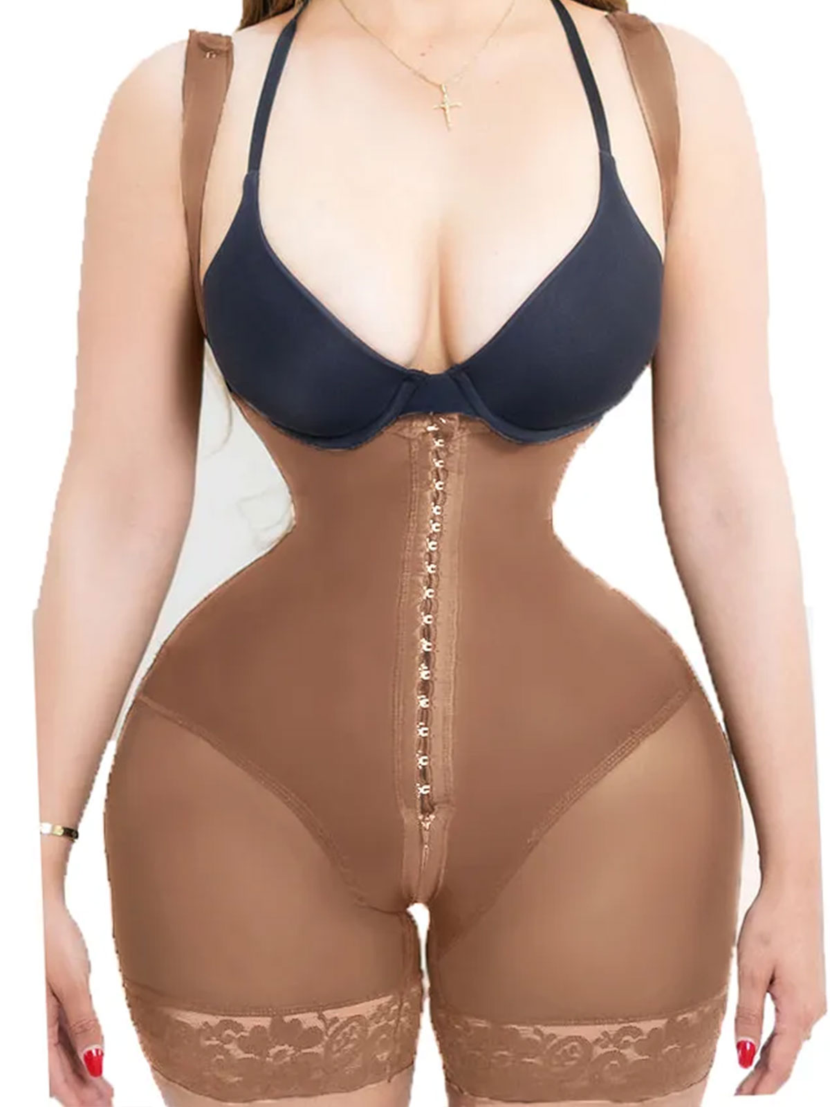 ChicCurve Womens BBL Faja Tummy Control Body Shaper High Compression Shapewear
