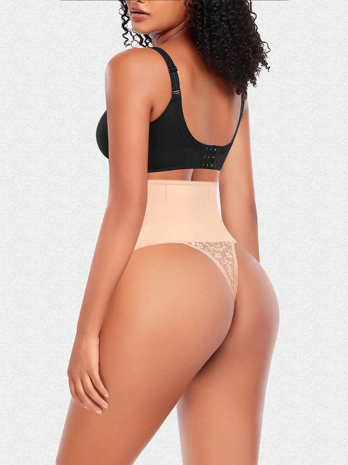 High Waist Tummy Control Thong Shapewear for Women