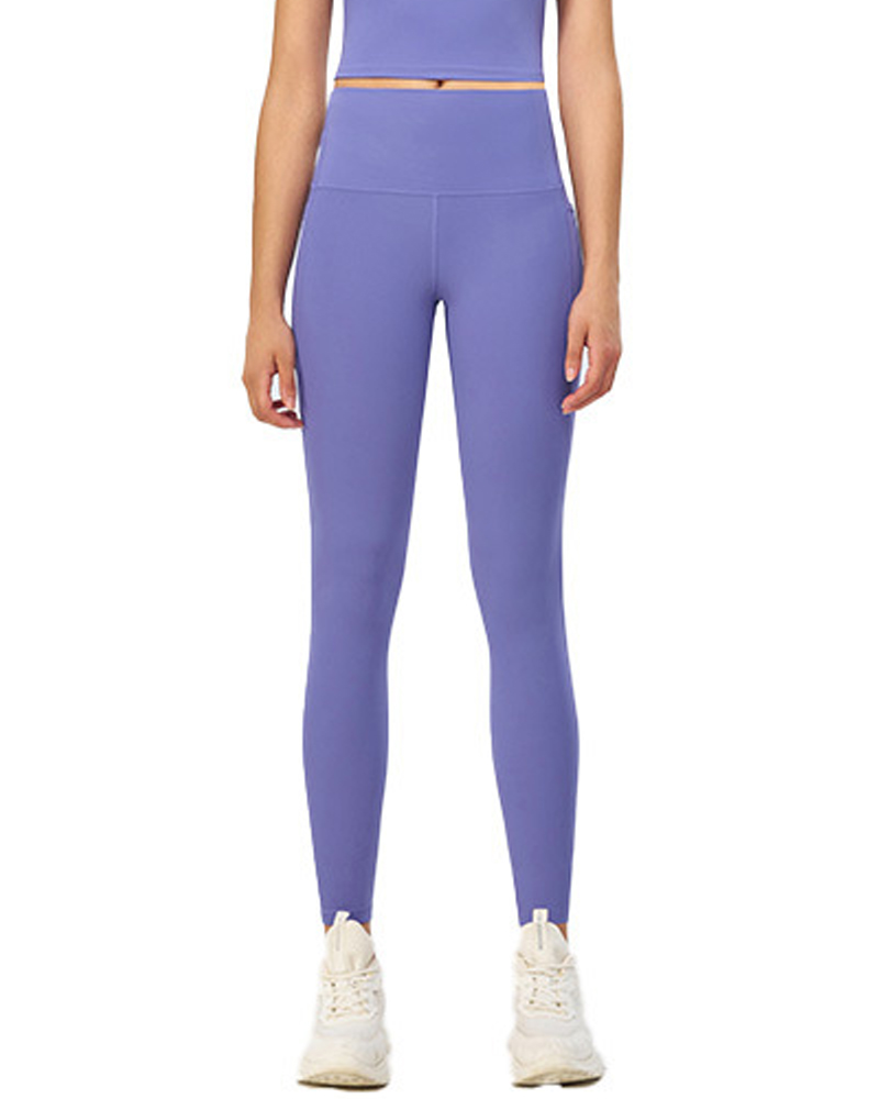 Butt Lifting Fitness Yoga Pants with Side Pockets