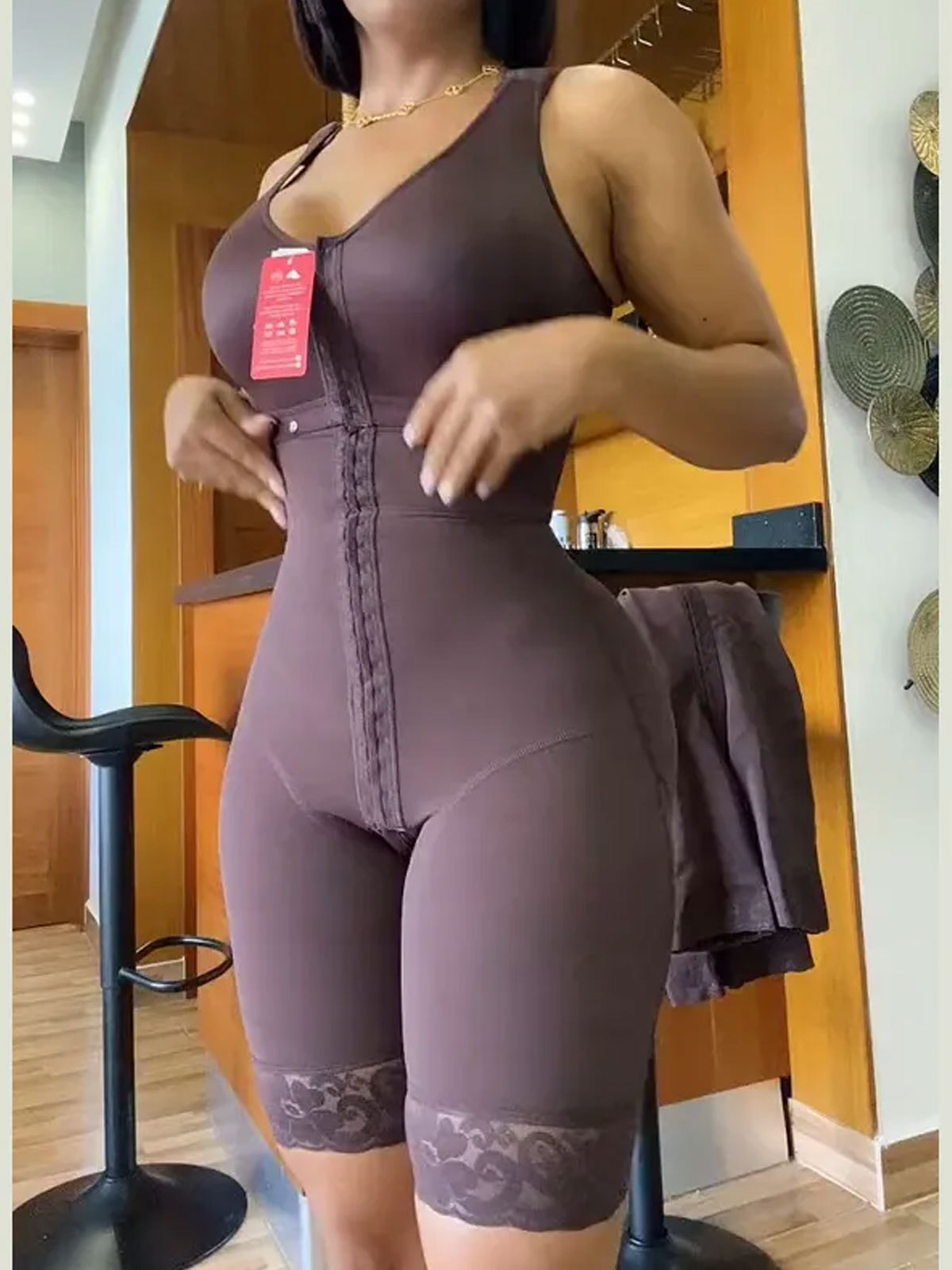 High Comrepssion Full Body Tummy Control Hourglass Faja Gridle