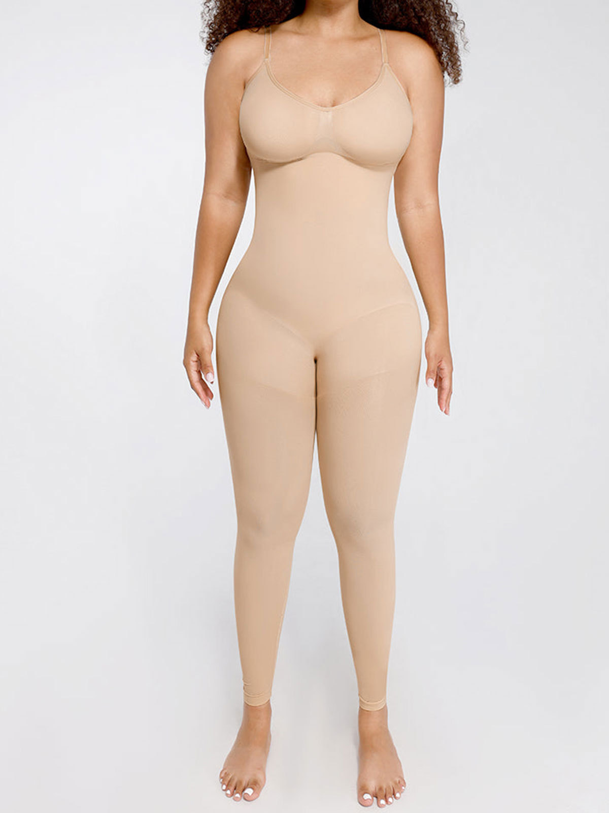 Seamless Breast Support Waist and Abdomen Shaping Full Body Shaper