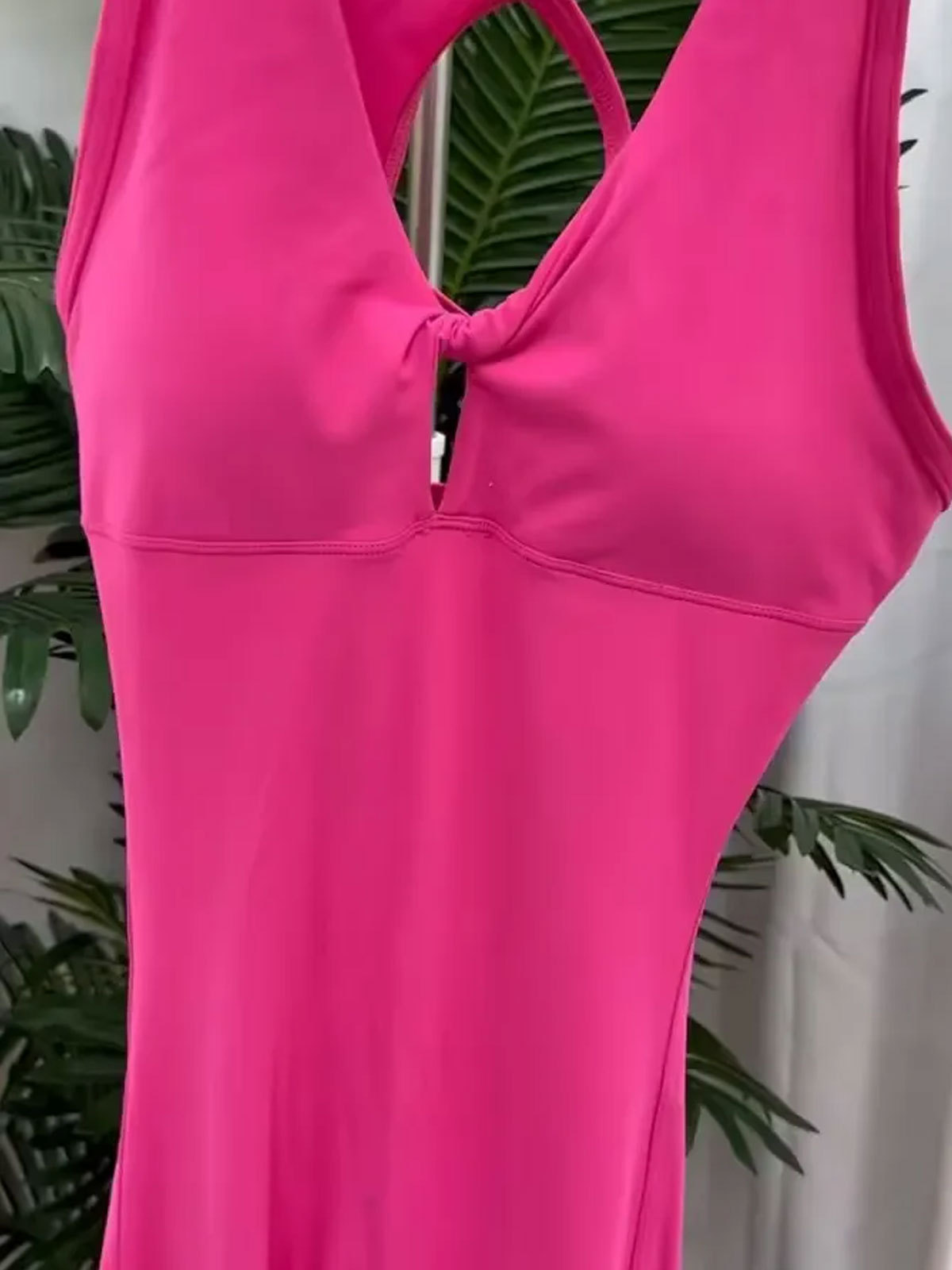 Sexy Seamless Hip Lifting Yoga Backless Jumpsuit
