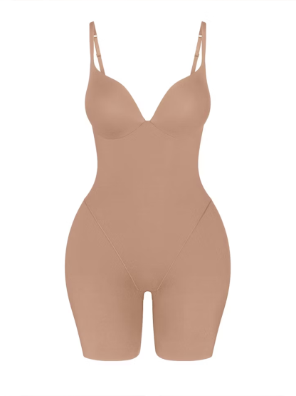 Waist Lifting Suspenders With Hip Pads And Hip Lifting Body Shaper