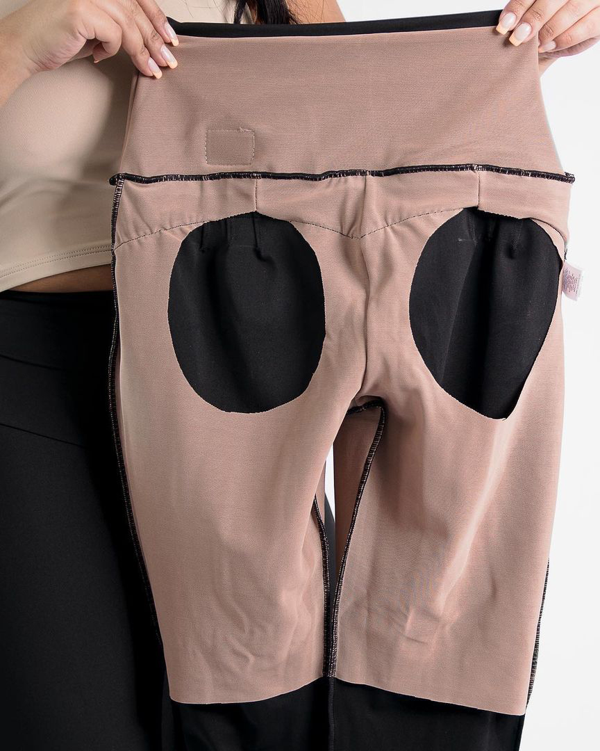 ChicCurve Tummy Control Zipper Butt Lift Pants
