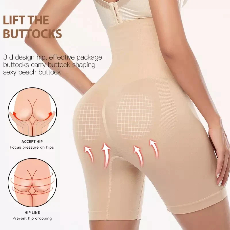 Slimming Body Shaper Faja Tummy Control High Waist