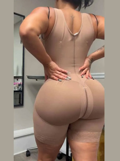 Stage 3 High Compression Tummy Control Zipper Crotch Shapewear