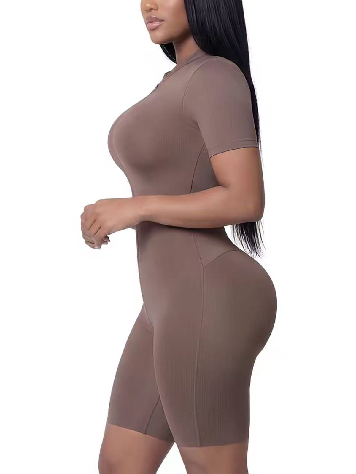 Seamless Short Sleeved Shapewear