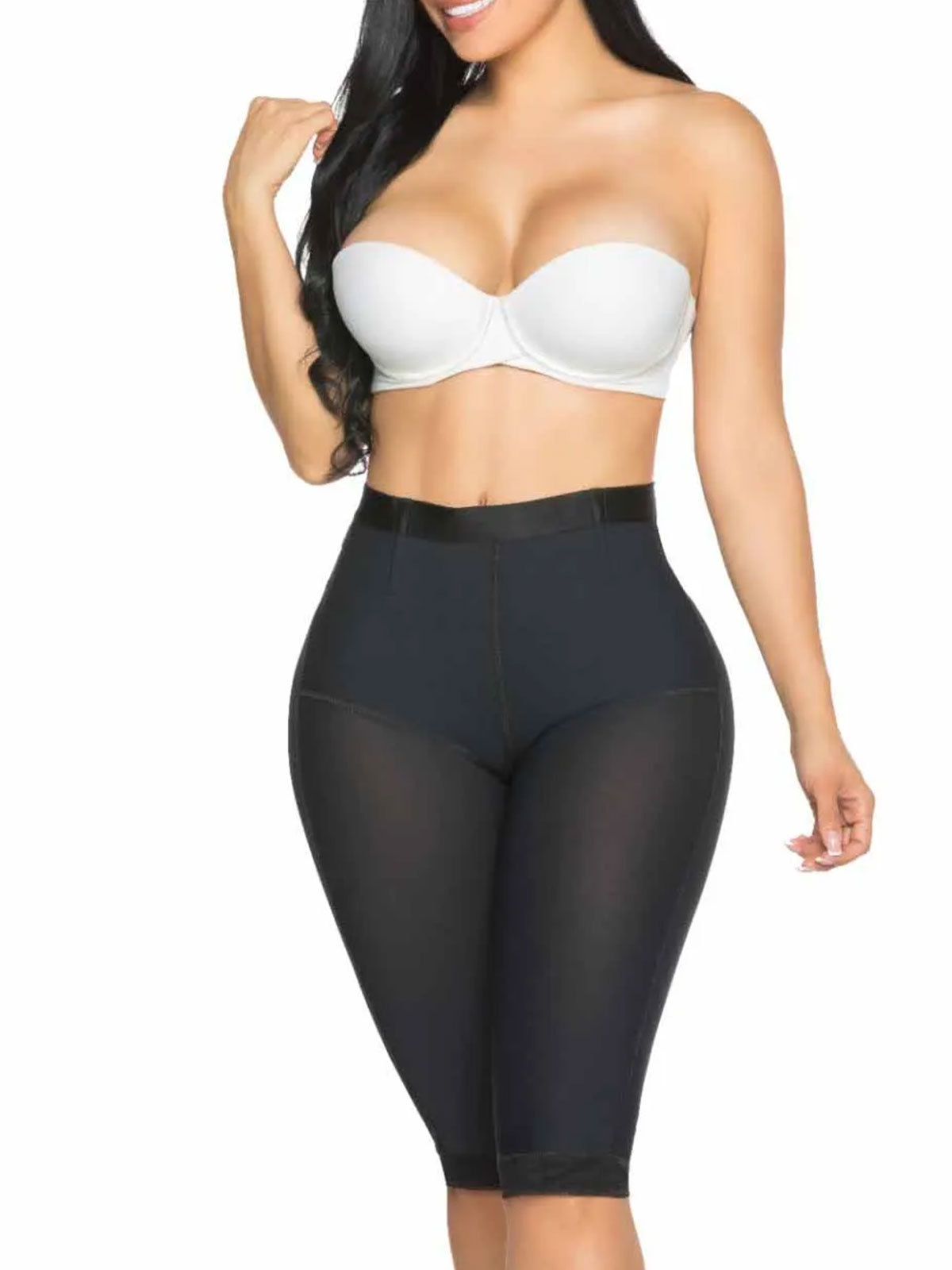 ChicCurve Mid Knee Length Hip Lifting Shaper Shorts