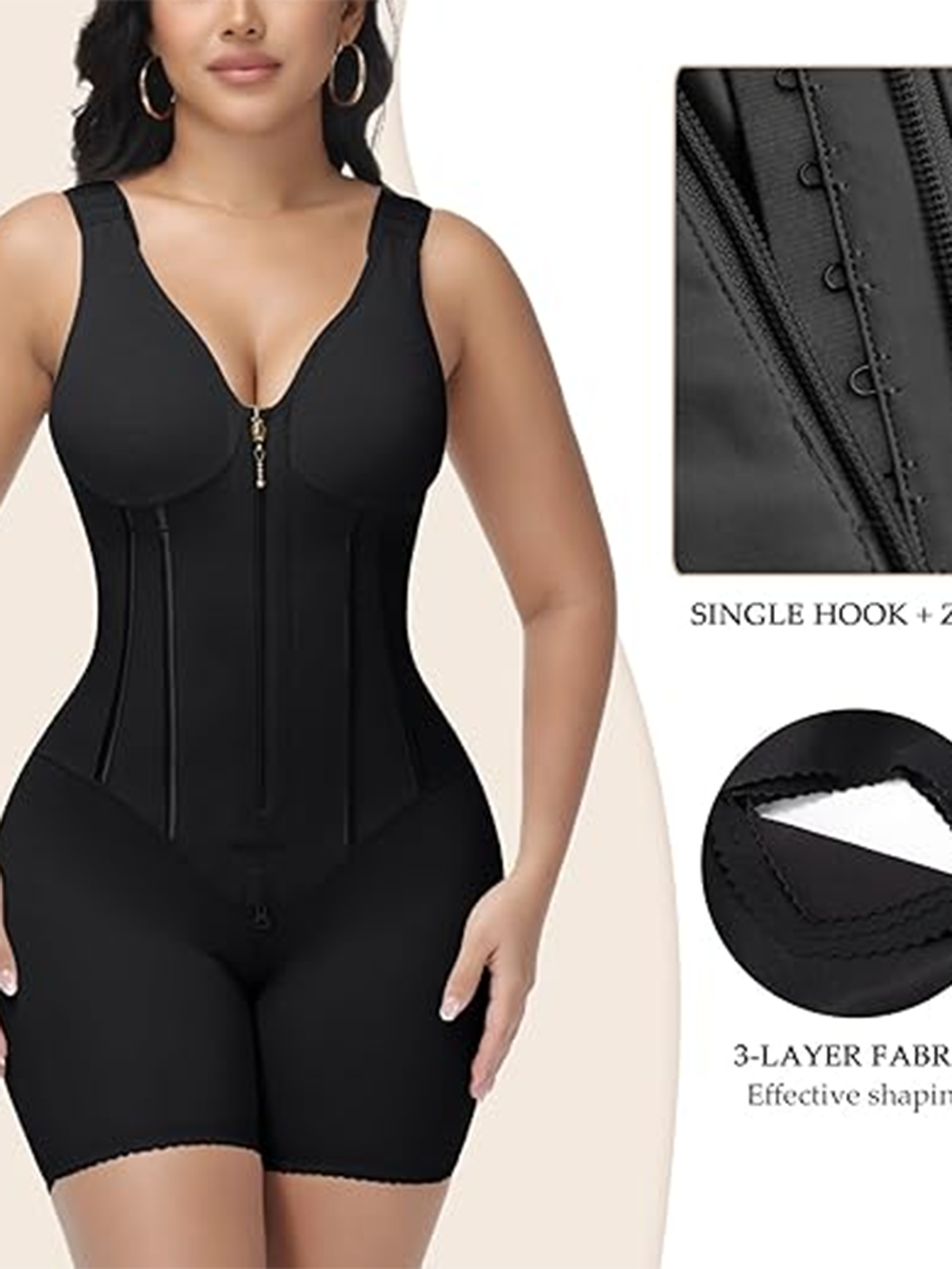 Fajas Colombianas Moldeadoras Stage 3 Tummy Tuck High Compression Garment Full Body Shaper With Bra For Women