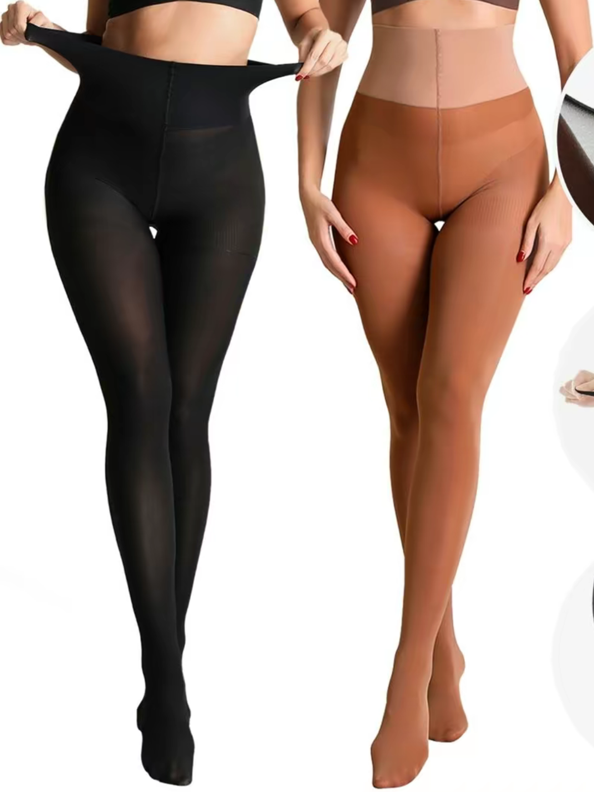 Women's Comfortable Tear Resistant High Strength Tummy Control Stockings