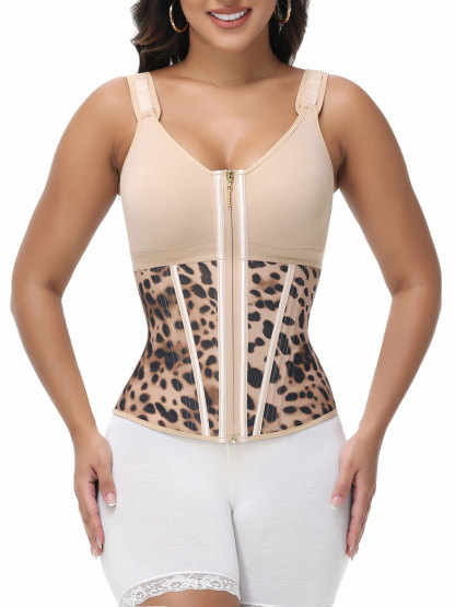 Extreme Latex Corset Waist Vest With Bra