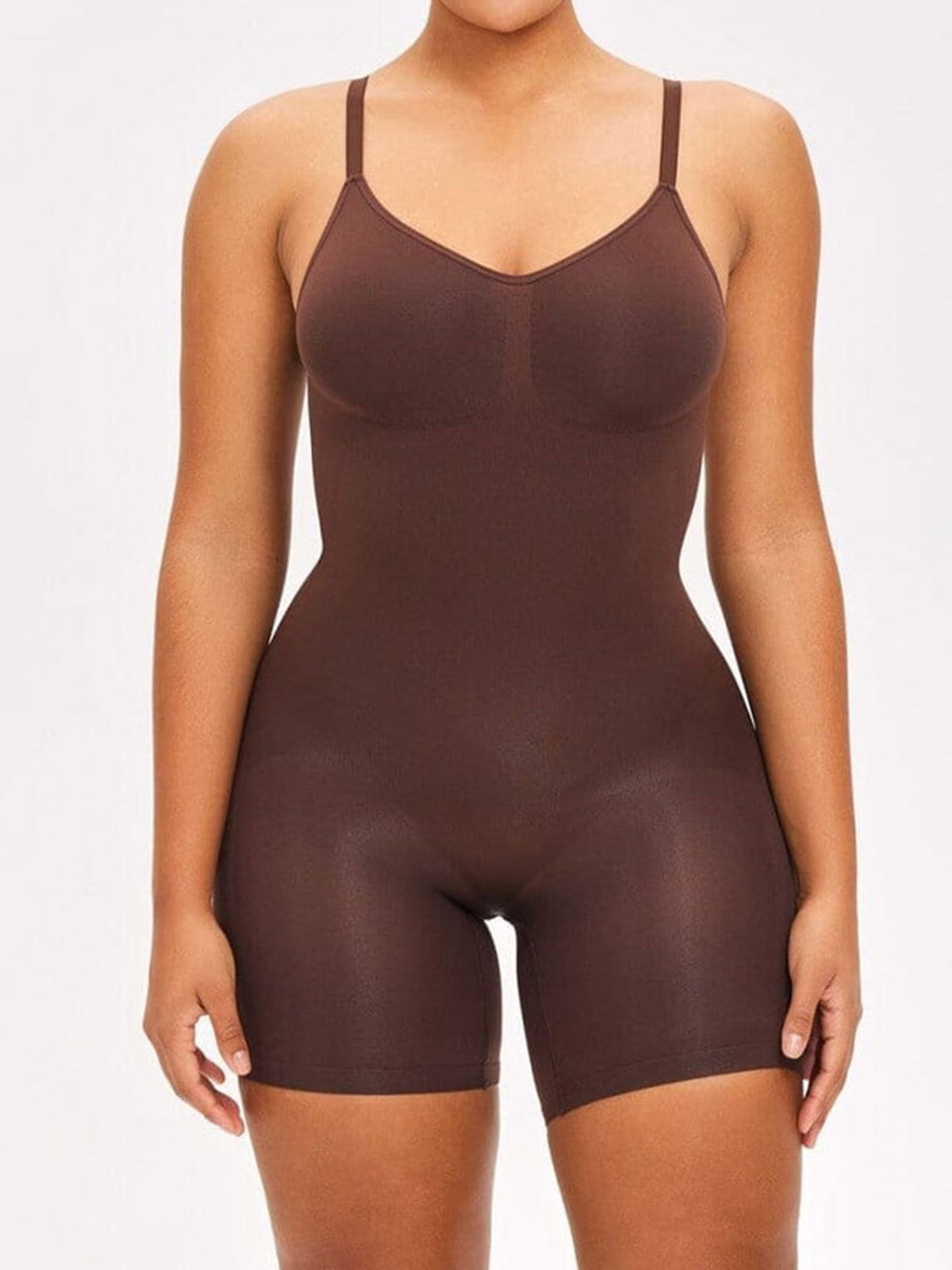 Plus Size Smoothing Seamless Open Back Shaper