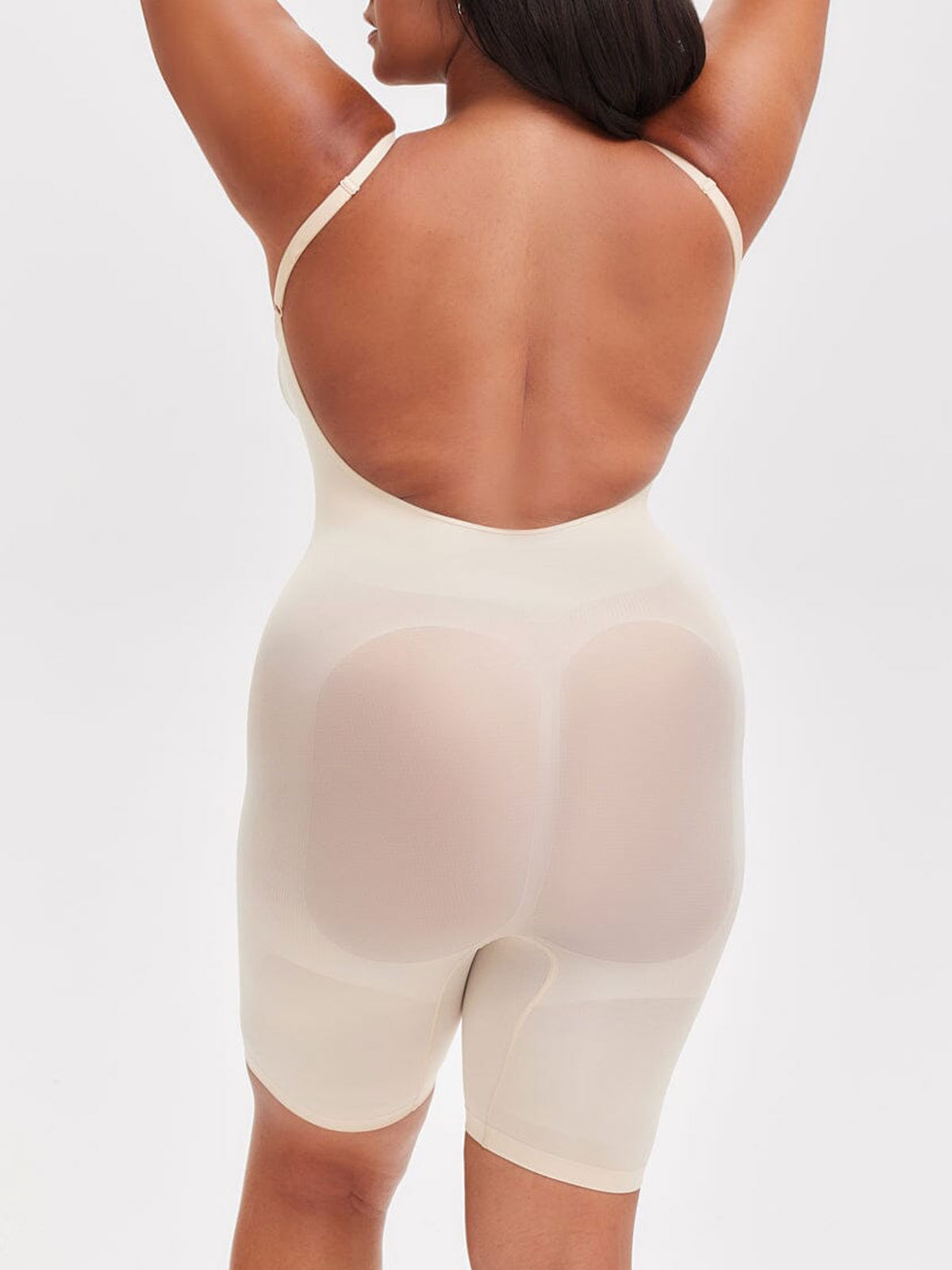 Plus Size Smoothing Seamless Open Back Shaper