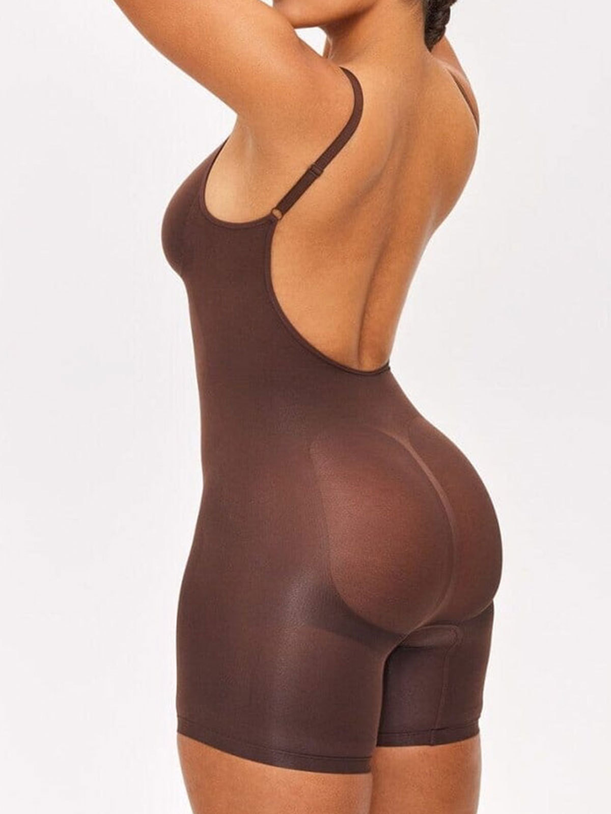 Plus Size Smoothing Seamless Open Back Shaper