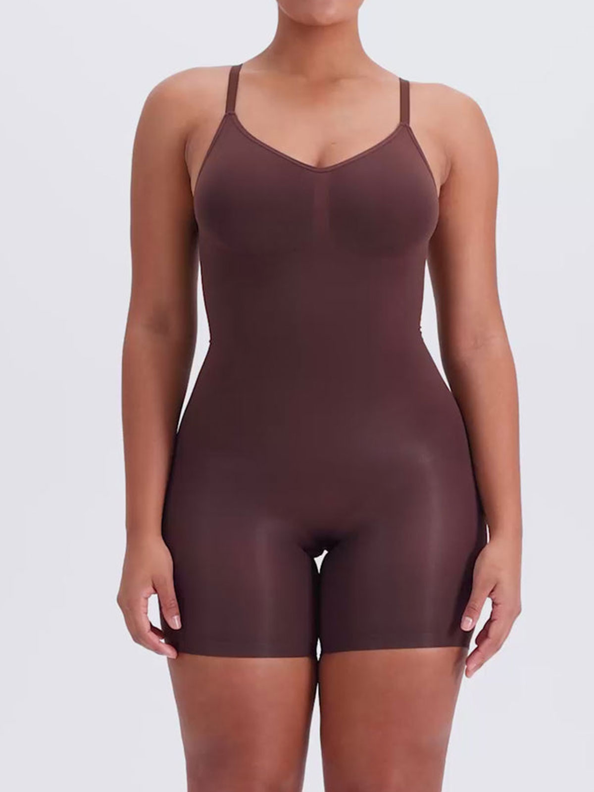 Plus Size Smoothing Seamless Open Back Shaper