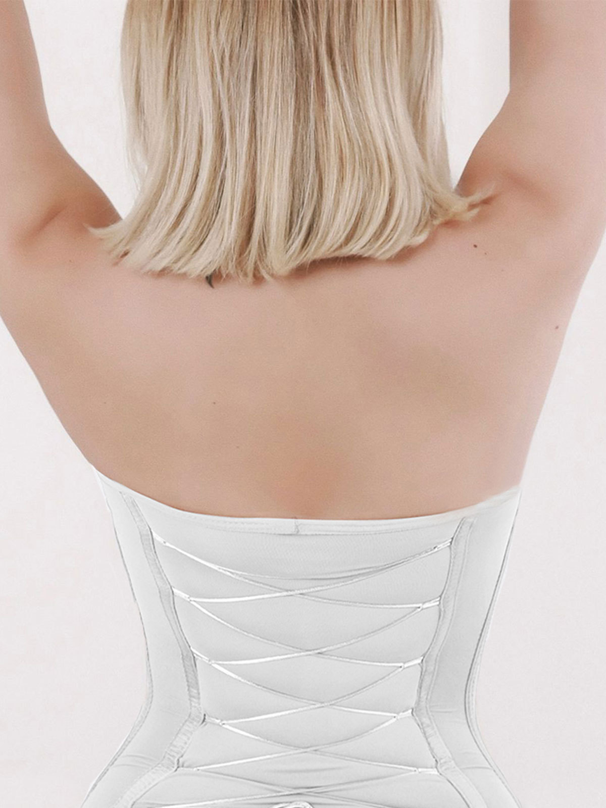 Back Lace-up Thong Seamless Shapewear