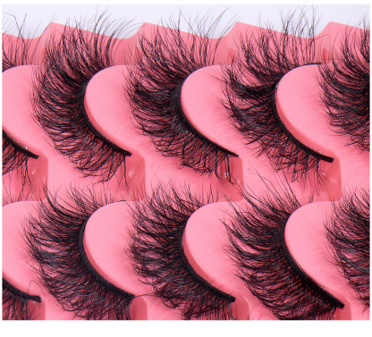7 Pairs Fluffy False Eyelashes