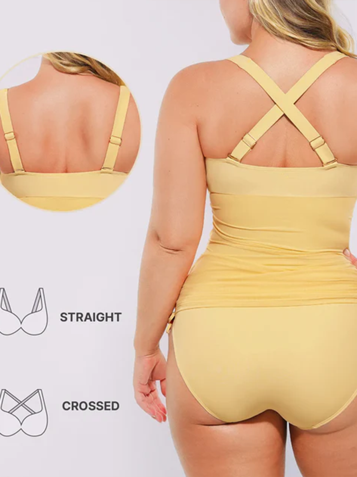 All In One Mesh Wrap Shaping Swimsuit
