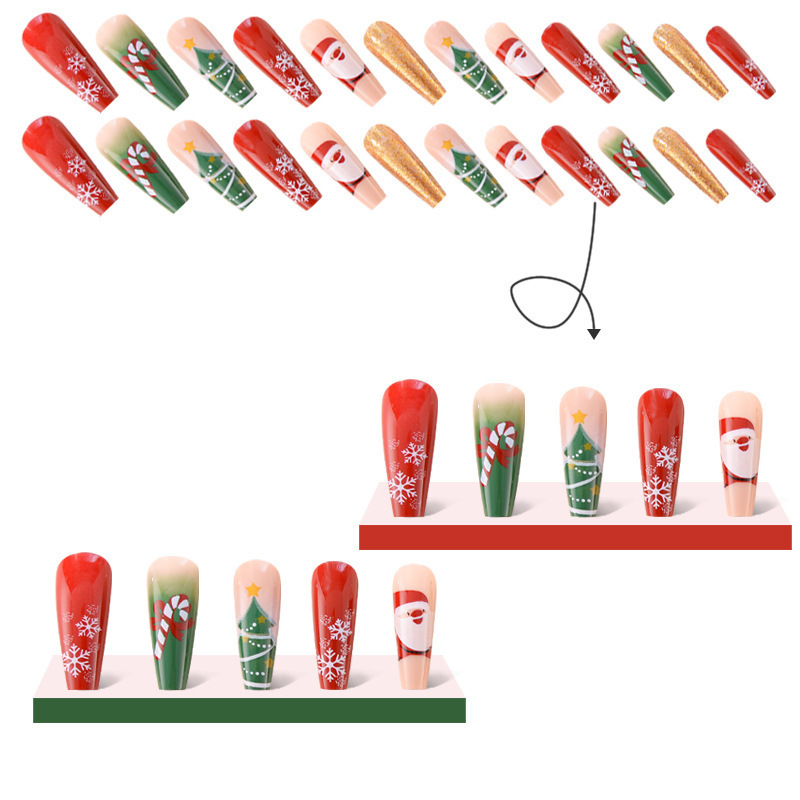 Christmas Nail Art Nail Set