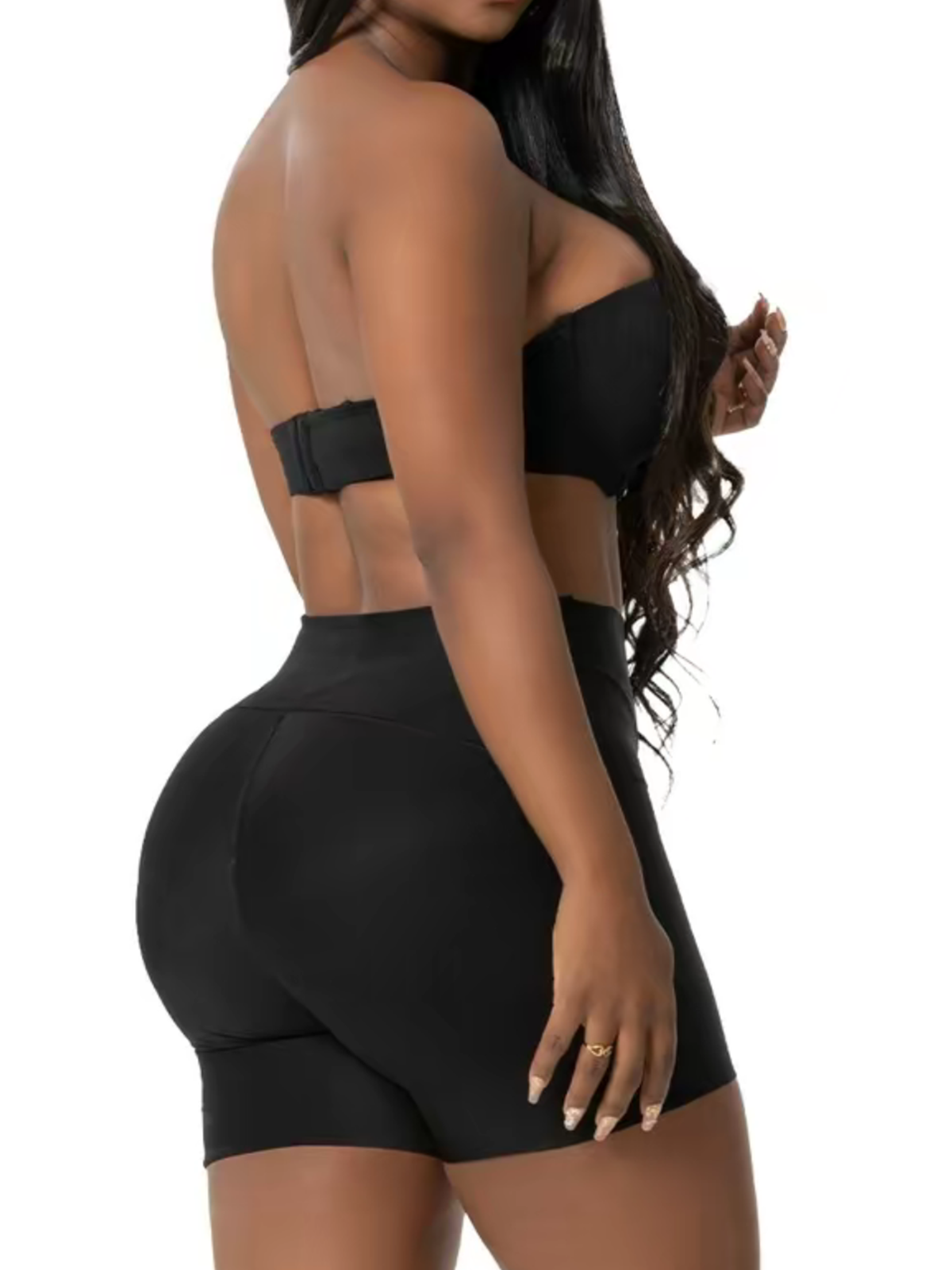 Women's Seamless High Waisted Shorts With Butt Lift