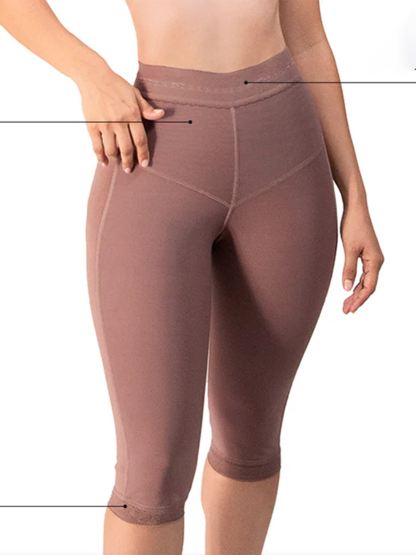 High Waisted Elastic Tummy Controlling  Firming Butt Lifting Pants