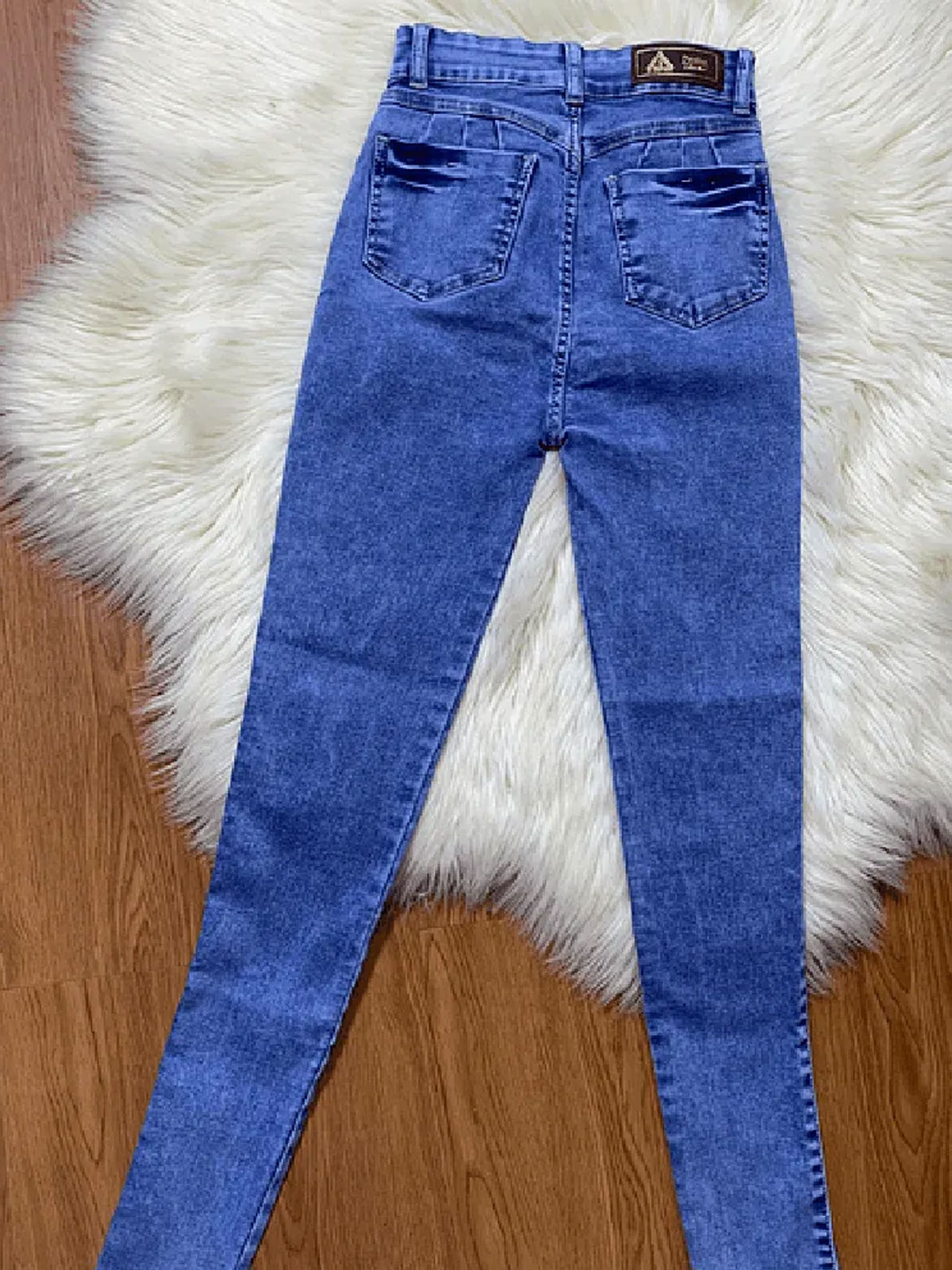 ChicCurve Light Blue Braided Jeans