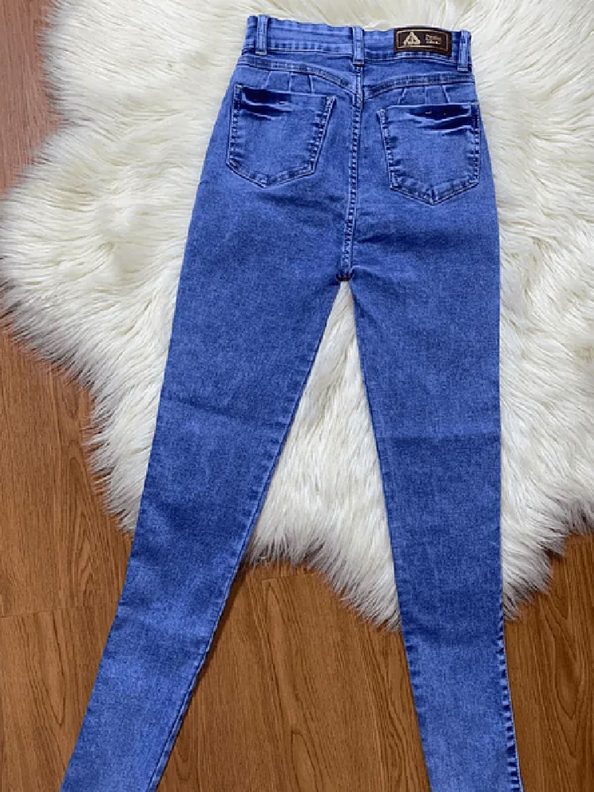 ChicCurve Light Blue Braided Jeans