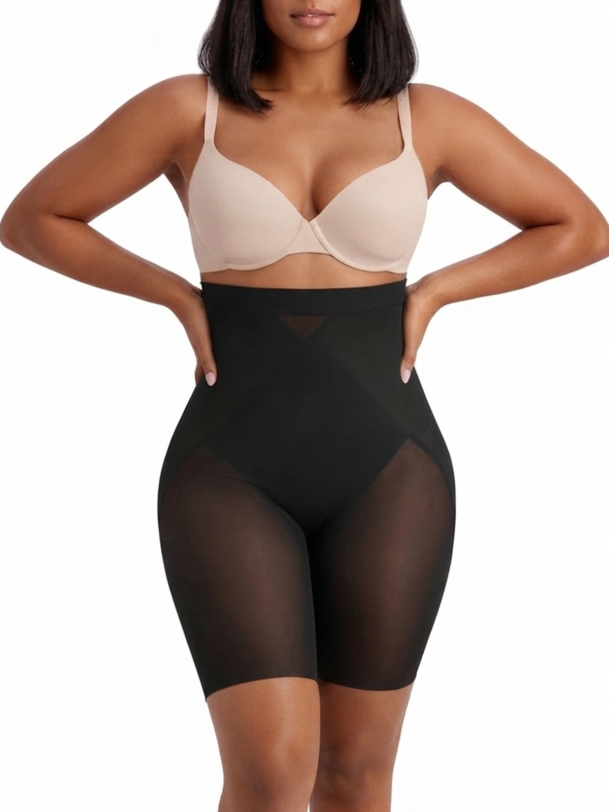 High Waist Tummy Control Shapewear Shorts Seamless Thigh Slimmer Body Shaper