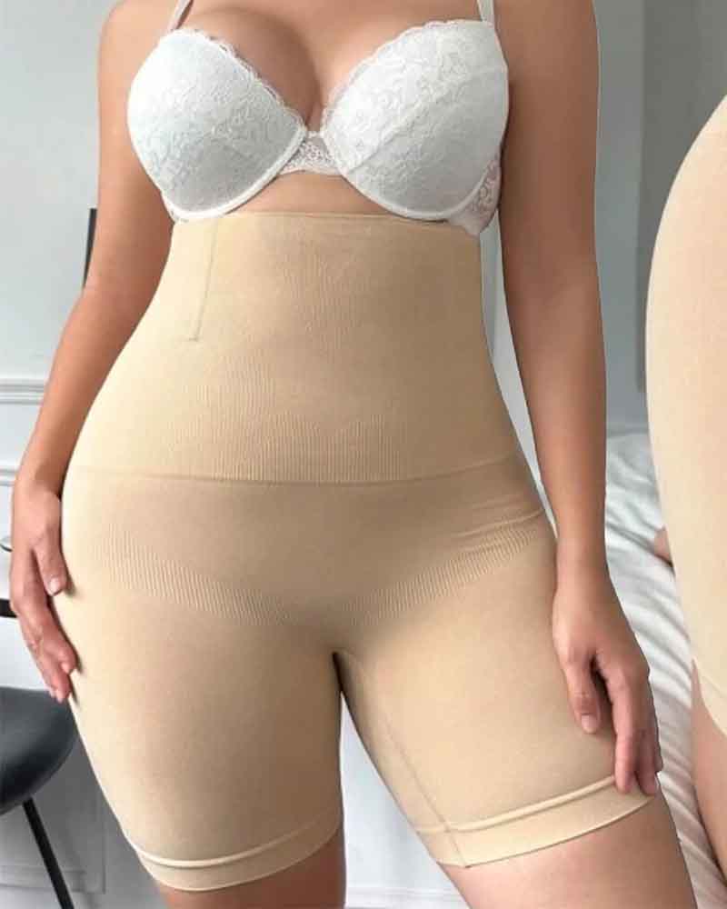 High Waisted Butt Lifting Seamless Shorts