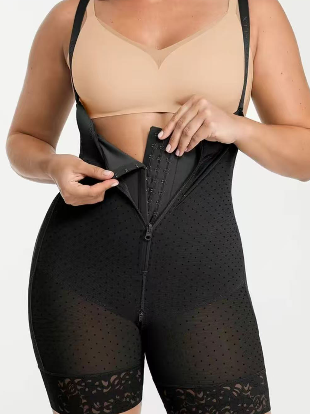 Breathable Open Chest Slimming Body Shaper