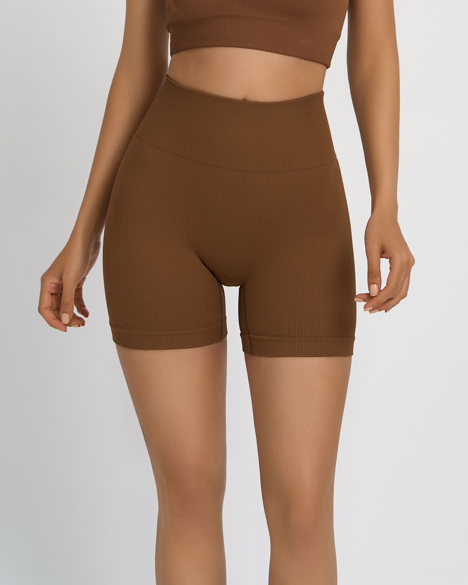 High Waisted Hip-lifting Shorts
