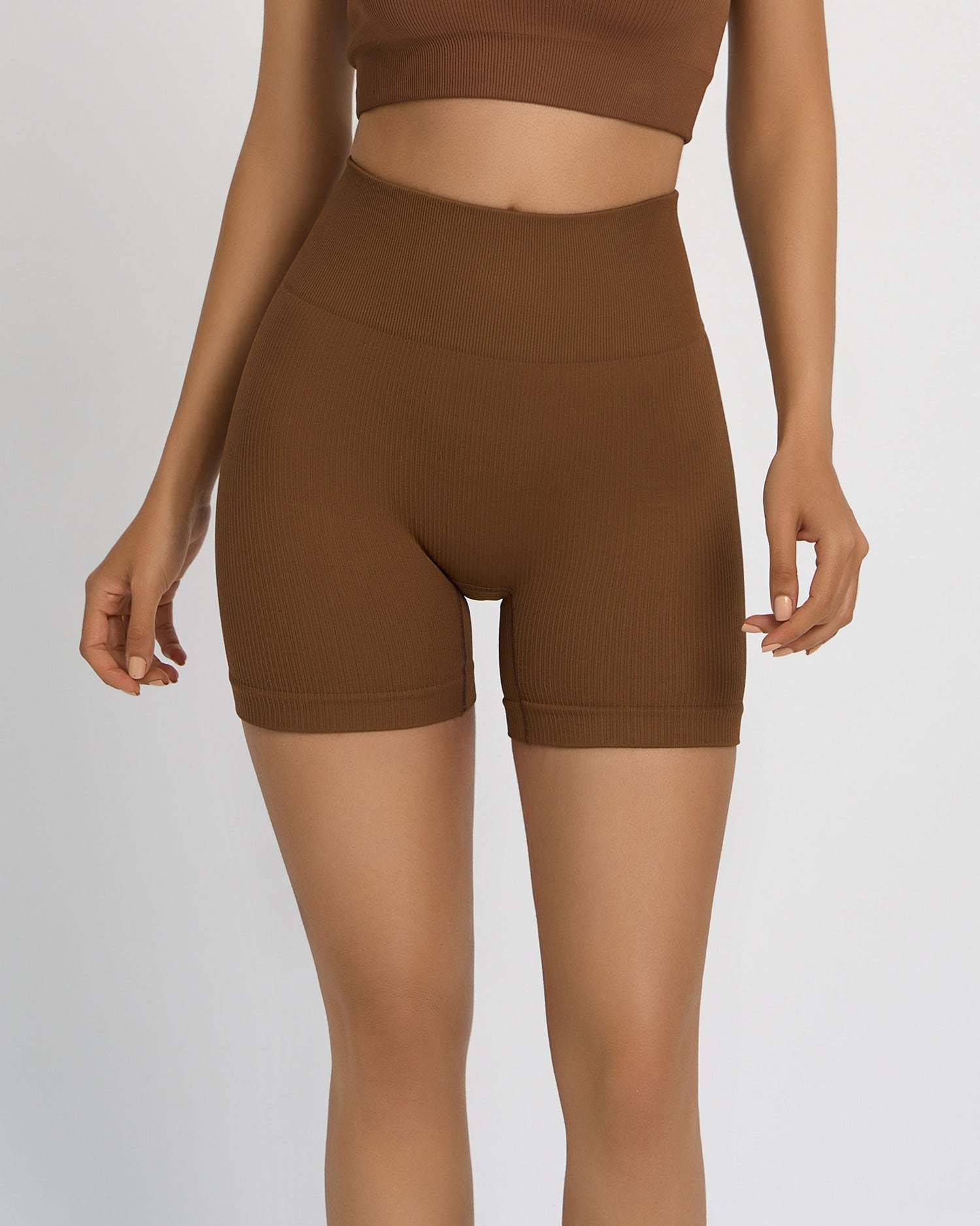 High Waisted Hip-lifting Shorts
