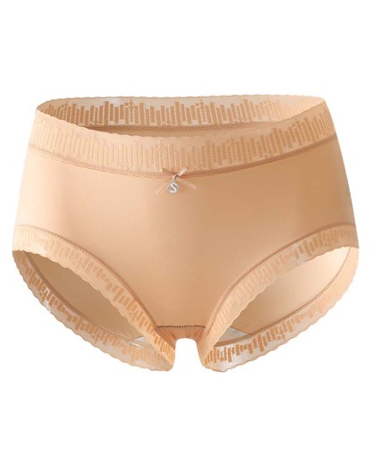 High Waist Lightweight Luxury Mulberry Silk Antibacterial Crotch Panties