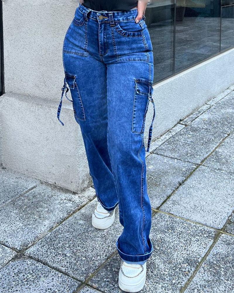 ChicCurve Cargo Jeans
