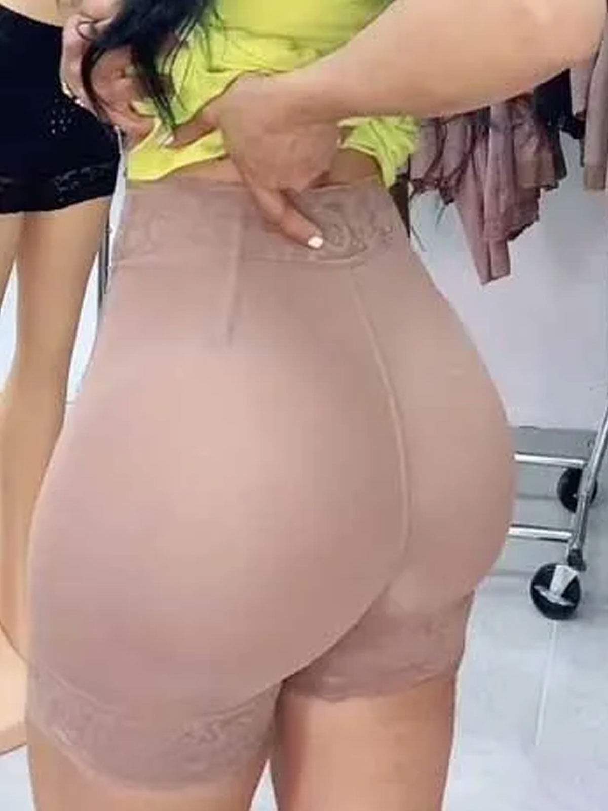 Women's Lace Tummy Control Buttock Lift Shaping Shorts - Daily Wearing