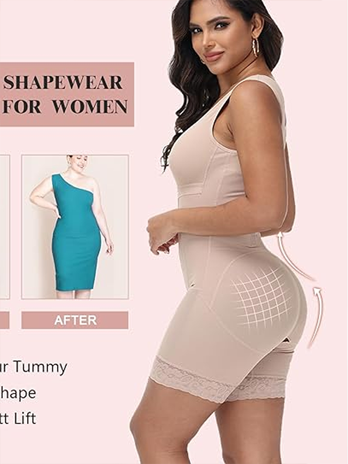 Columbia Sleeveless Adjustable Shoulder Strap Shapewear