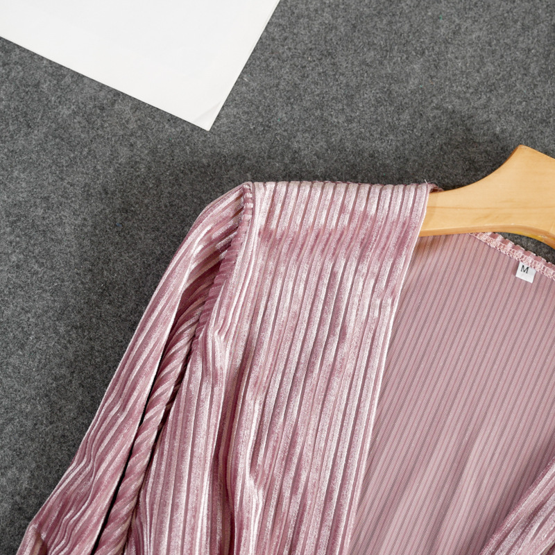 Velvet Sexy Lace Two Piece Pajamas