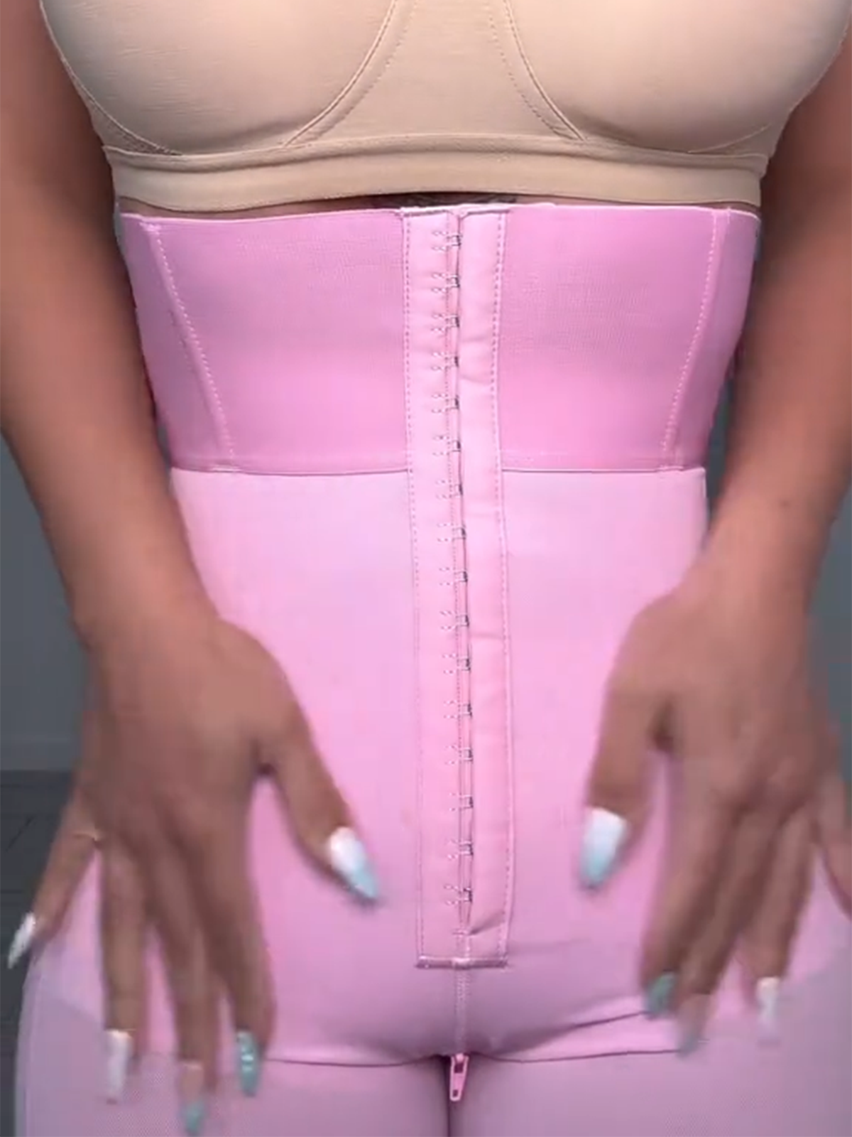 Women's Breathable Shaping High Waist Belt Belly Control Butt Lifting Shorts