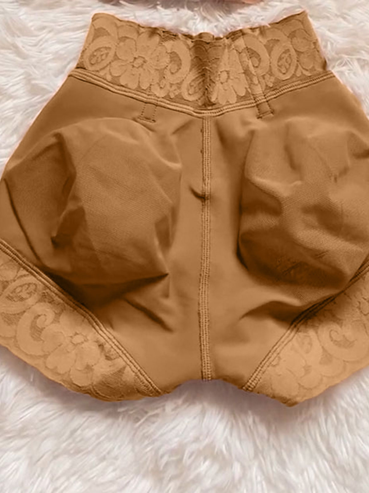 Invisible Low Waist Seamless Tummy Control Butt Push Up Short