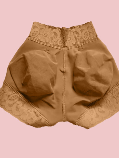 Invisible Low Waist Seamless Tummy Control Butt Push Up Short