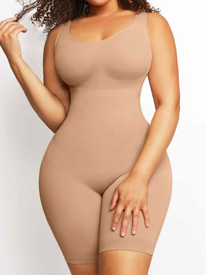 Women's One Piece Tummy Control Seamless Shapewear Bodysuit
