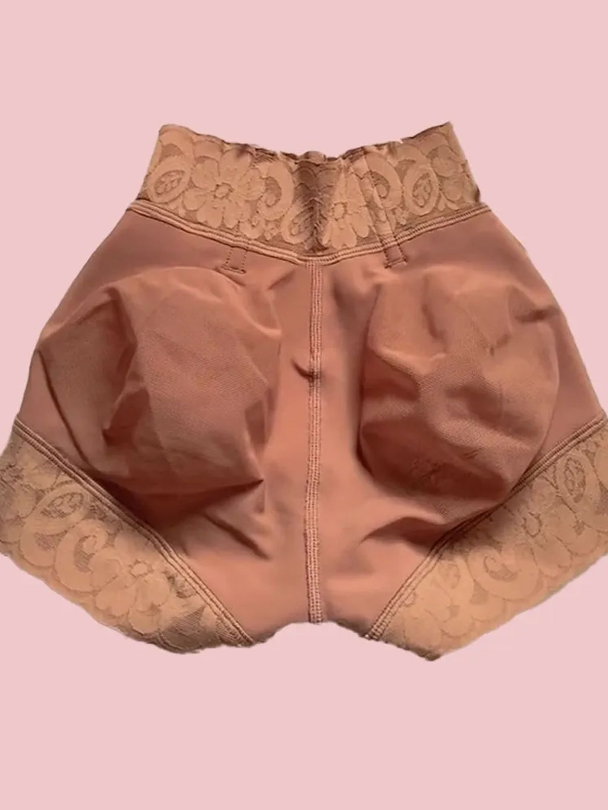 Invisible Low Waist Seamless Tummy Control Butt Push Up Short