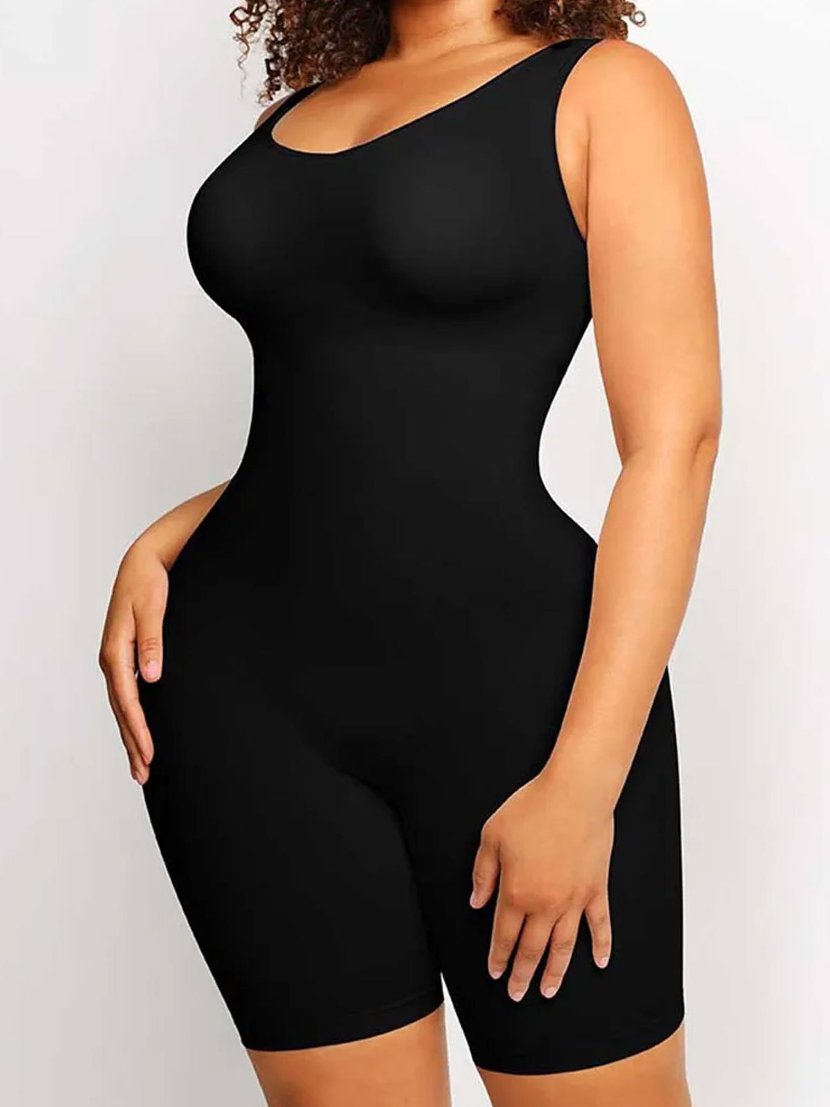 Women's One Piece Tummy Control Seamless Shapewear Bodysuit