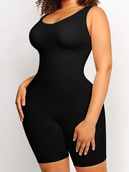 Women's One Piece Tummy Control Seamless Shapewear Bodysuit