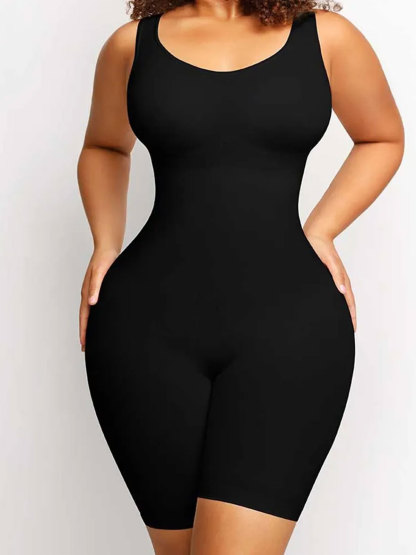 Women's One Piece Tummy Control Seamless Shapewear Bodysuit